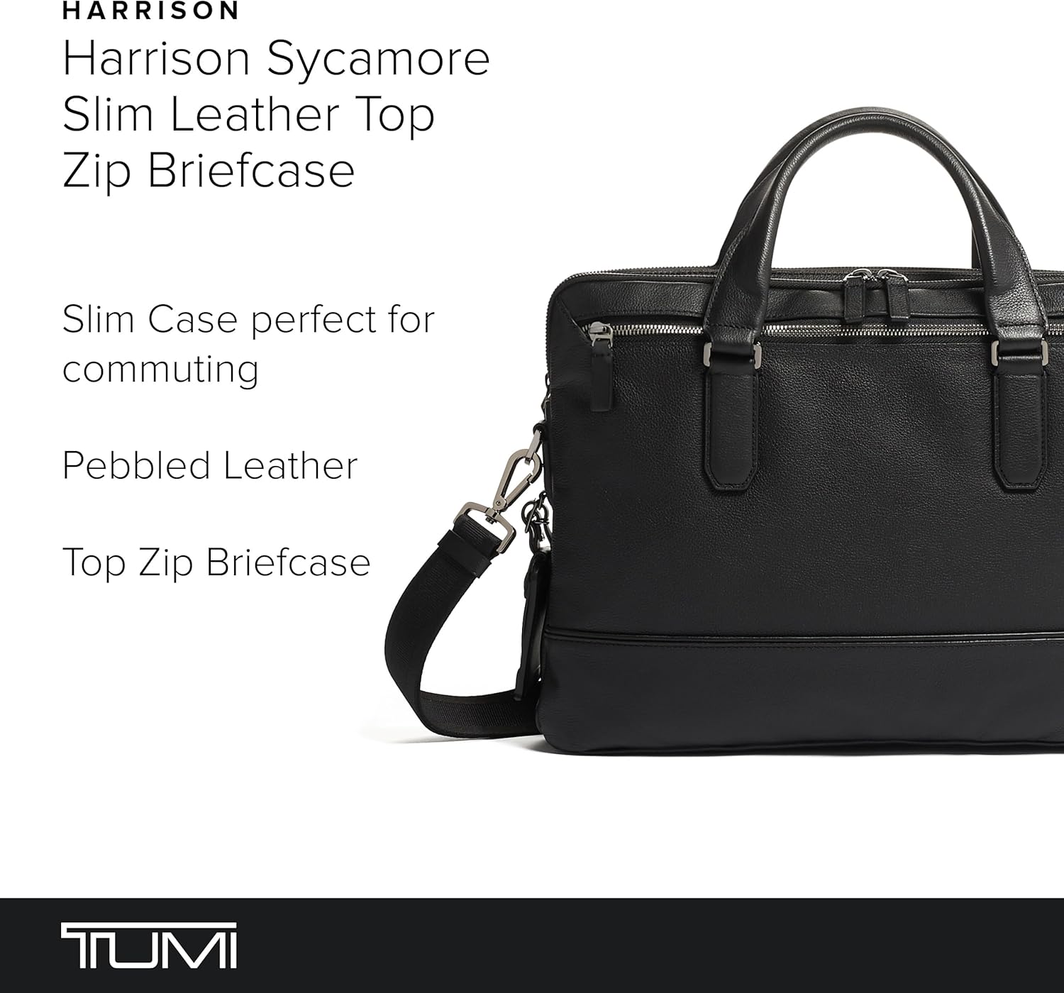 TUMI harrison ハリソン シカモア スリムブリーフ ビジネスバッグ TUMI＞HARRISON 「シカモア」スリム・ブリーフ | ANA